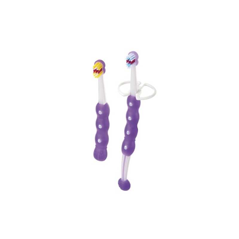 Set de brosse de dents Learn to Brush Violet Set de brosse de dents Learn to Brush Violet