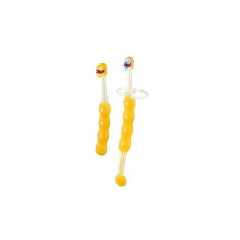 Set de brosse de dents Learn to Brush Jaune Set de brosse de dents Learn to Brush Jaune