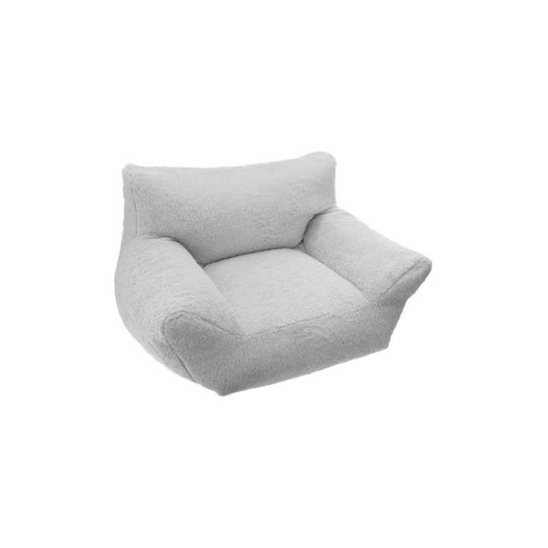 Fauteuil enfant fourrure Gris