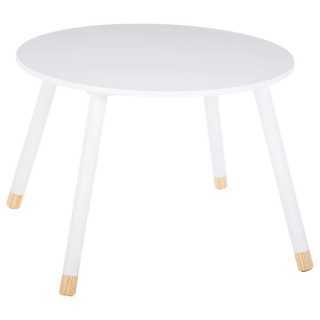 Set Table douceur avec 2 chaises blanc - Atmosphera For Kids