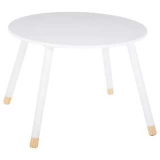 Set Table douceur blanc + 2 chaises douceur blanc