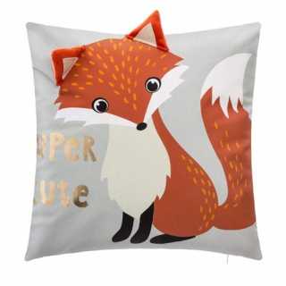 Coussin enfant renard 40 x 40 - Atmosphera For Kids