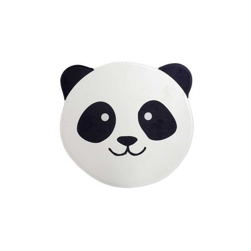 Tapis chambre enfant Panda Blanc