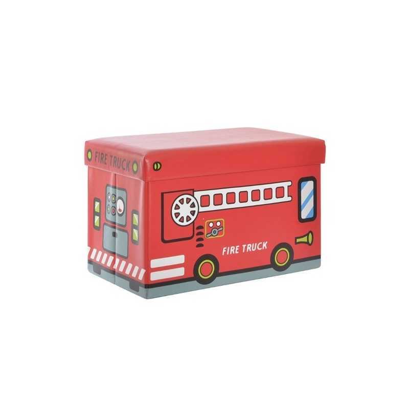 Boîte de rangement pliable Pompiers Boîte de rangement pliable Pompiers