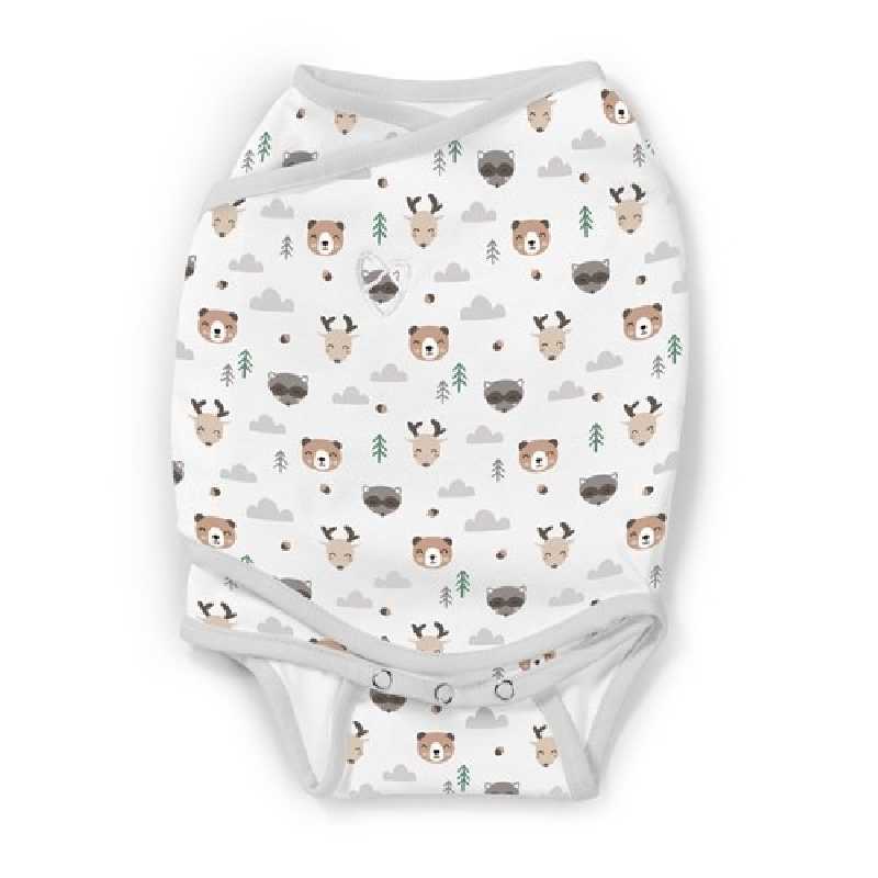 Gigoteuse bébé 0-3 mois Swaddle Me Kicksie Woodland Smiles Gigoteuse bébé 0-3 mois Swaddle Me Kicksie Woodland Smiles