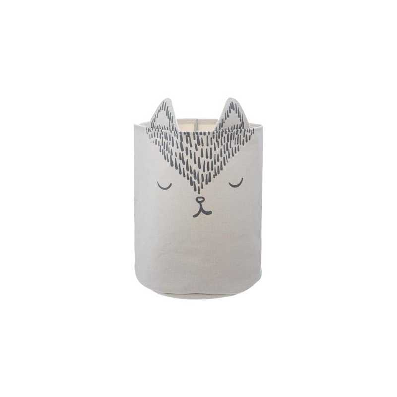 Mini panier de rangement Renard Beige Mini panier de rangement Renard Beige