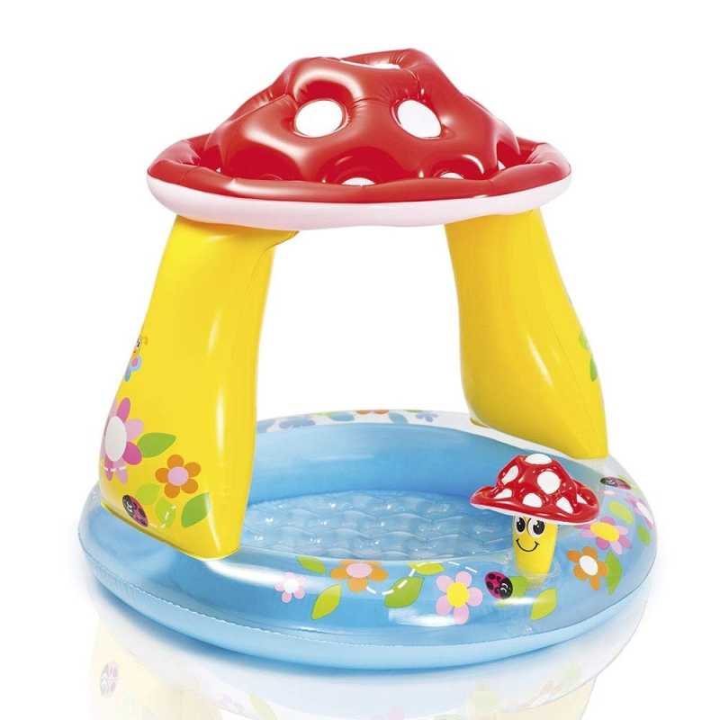 Piscine pare soleil enfant 102 x 89 Champignon Piscine pare soleil enfant 102 x 89 Champignon