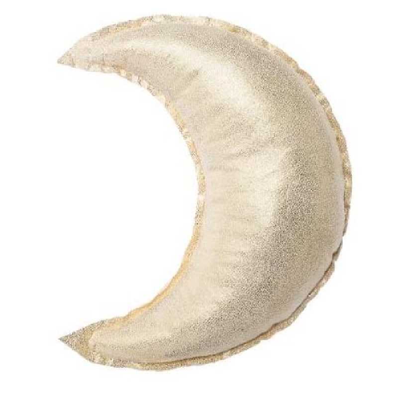 Coussin décoratif lune doré Coussin décoratif lune doré