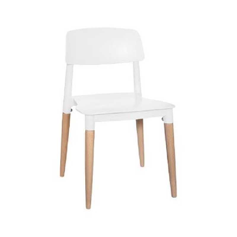 Chaise enfant design polypropylène Blanc Chaise enfant design polypropylène Blanc