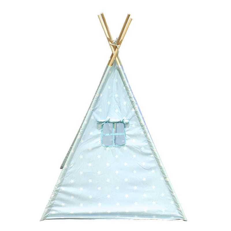 Tipi Enfant Narval Bleu Avec Tapis Tipi Enfant Narval Bleu Avec Tapis