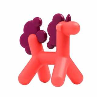Anneau de dentition Licorne Prance Rouge - Boon