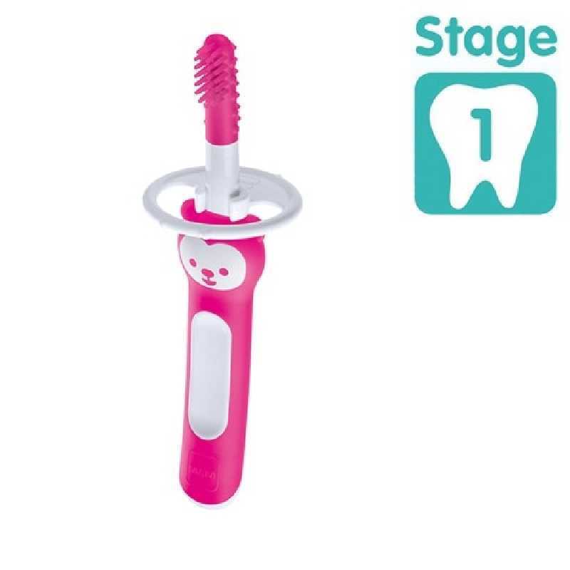 Brosse de massage avec bouclier de sécurité Rose Brosse de massage avec bouclier de sécurité Rose