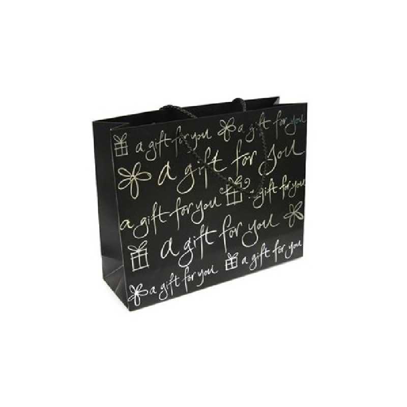 Sac cadeau en papier Noir Sac cadeau en papier Noir
