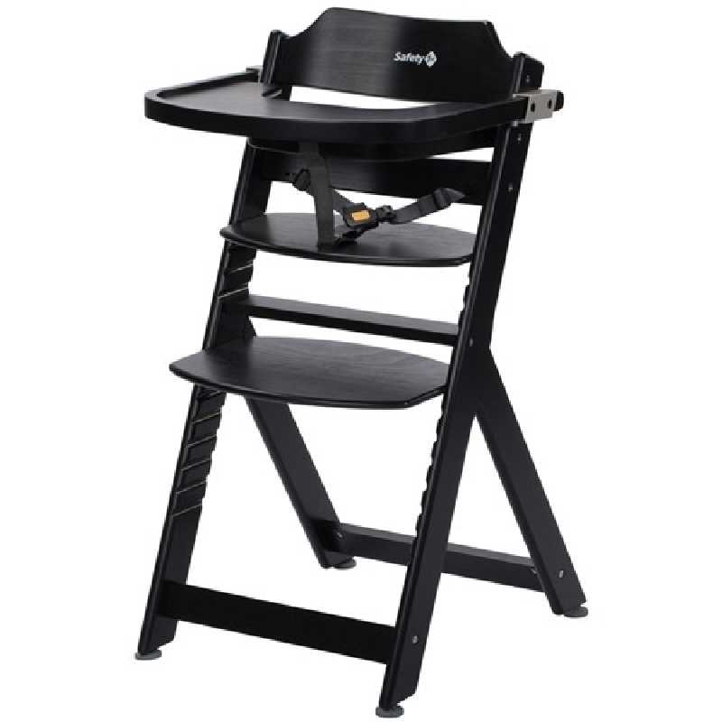 Chaise haute enfant Timba Noire Chaise haute enfant Timba Noire