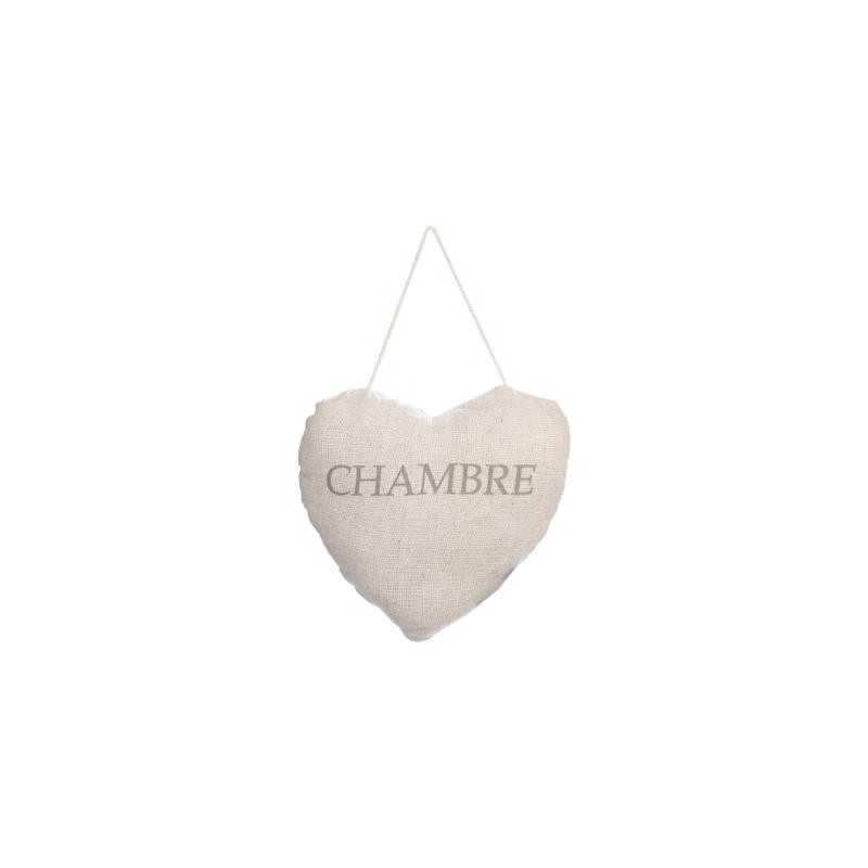 Coussin Porte Coeur Chambre uni Coussin Porte Coeur Chambre uni