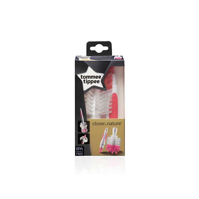 Goupillon pour Biberon et Tétine Tommee Tippee - Rose Goupillon pour Biberon et Tétine Tommee Tippee - Rose