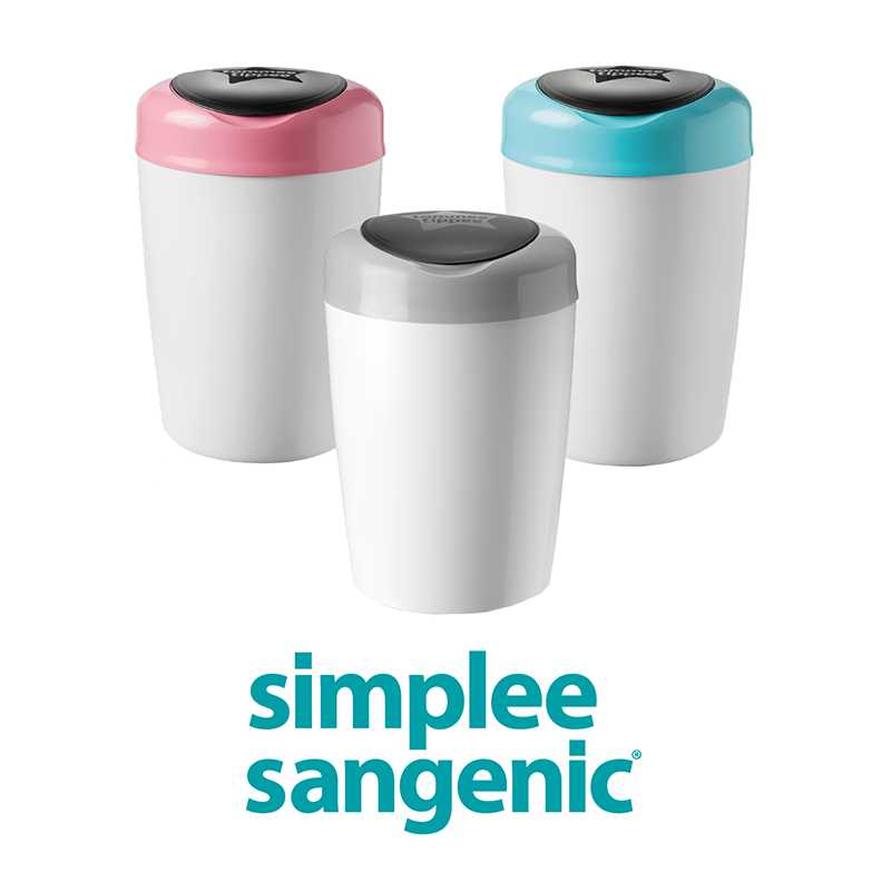 Poubelle A Couches Simplee Gris De Tommee Tippee
