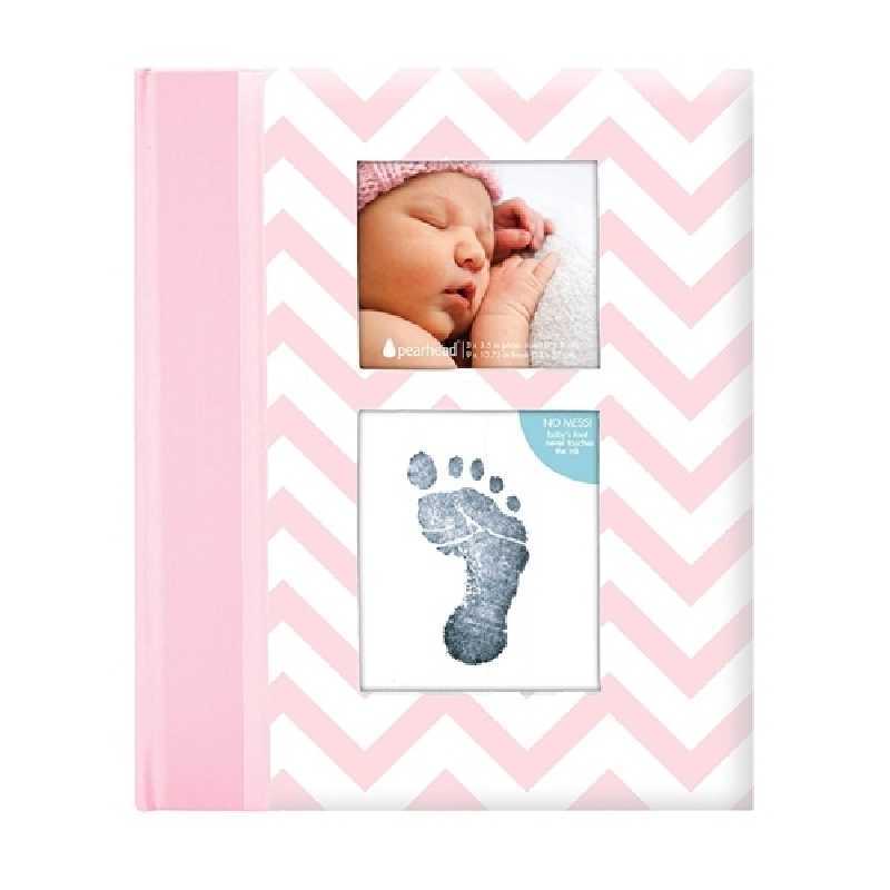 Journal album photo bebe 2 en 1 Rose Journal album photo bebe 2 en 1 Rose