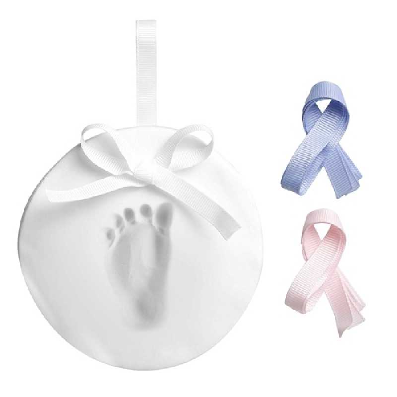 Souvenir empreinte de bébé Blanc Souvenir empreinte de bébé Blanc