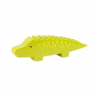 Banque tirelire alligator en céramique Vert - Pearhead