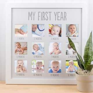 Cadre photo 12 premiers mois - Pearhead