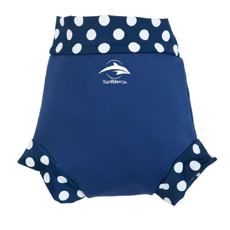 Culotte de bain bebe 4-7 kg Bleu Marine