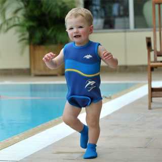 Pagayeurs enfant garcon 6-12 mois Bleu