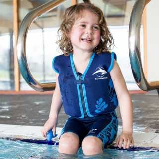 Veste de natation enfant Bleu 6-7 ans