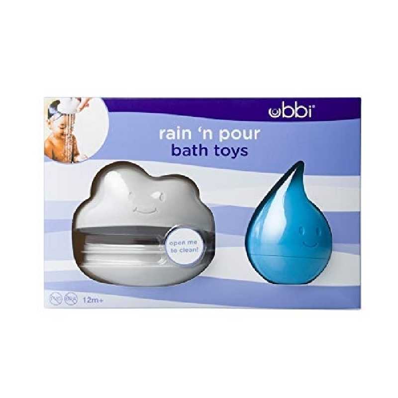 Jouet de bain nuage et goutte