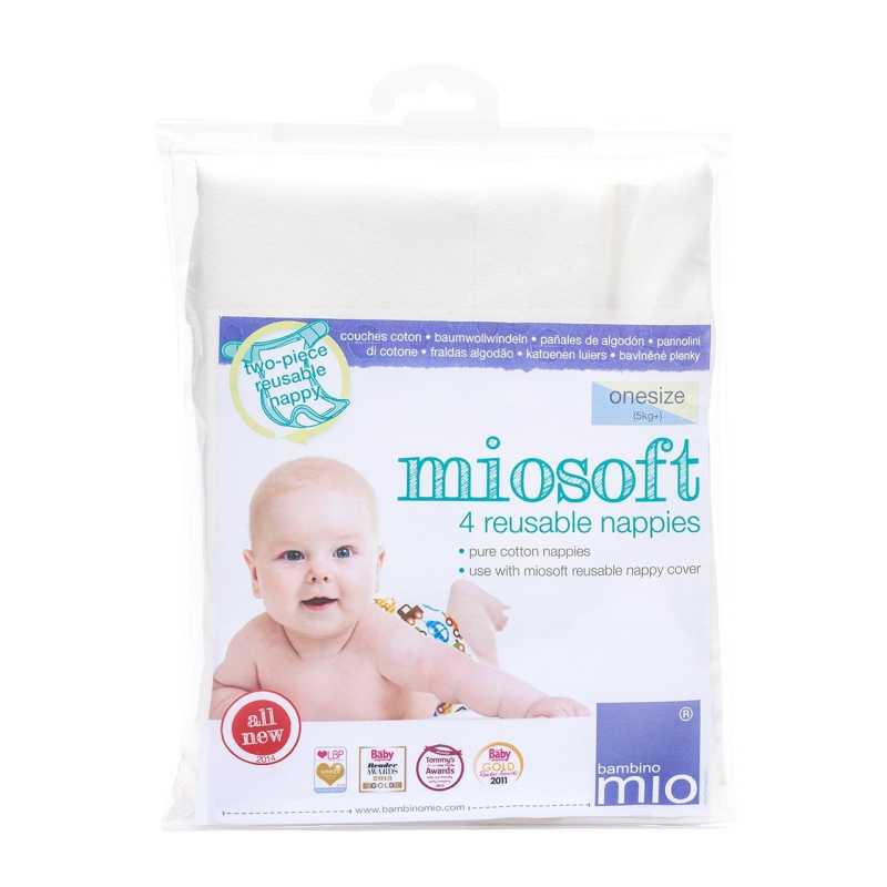 Lot de 4 couches lavables Miosoft TU Lot de 4 couches lavables Miosoft TU