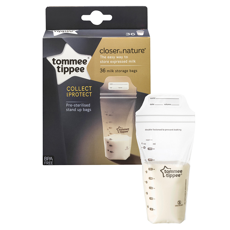 Sachet de Conservation de Lait Maternel Tommee Tippee Lot de 36 Sachet de Conservation de Lait Maternel Tommee Tippee Lot de 36
