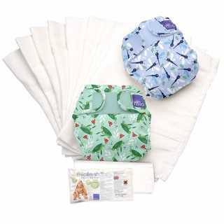 Lot de couches lavables MIOSOFT La vie des Insectes B Taille 2 - Bambino Mio