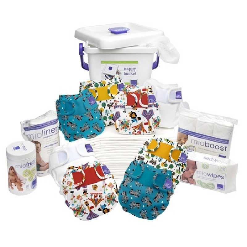 Pack Premium couches lavables MIOSOFT Carnaval Pack Premium couches lavables MIOSOFT Carnaval