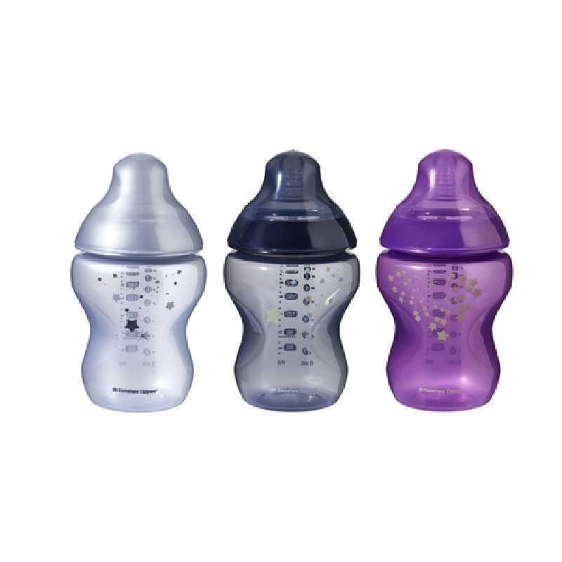 Lot de 3 biberons Ciel de minuit - Tommee Tippee