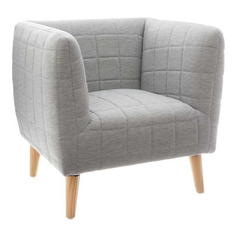 Fauteuil enfant molletonné Gris Atmosphera for Kids