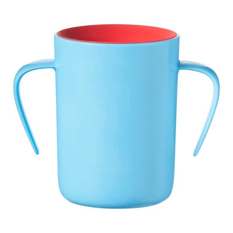 Tasse enfant 360 avec anses 200ml Bleu 6m+ Tasse enfant 360 avec anses 200ml Bleu 6m+