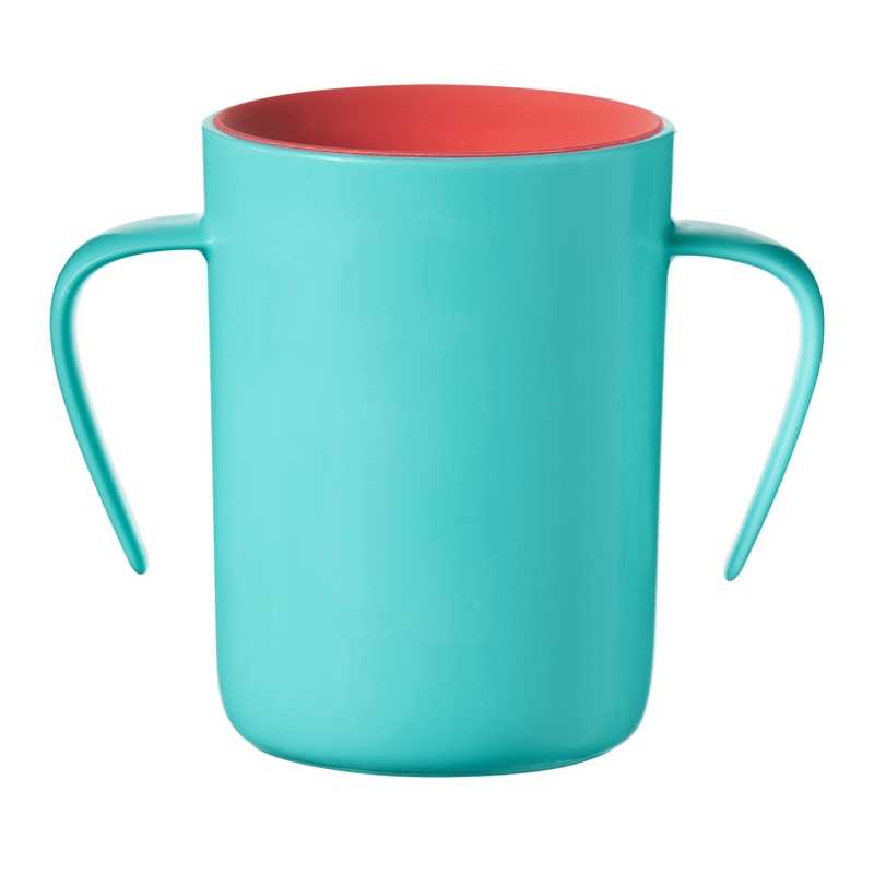 Tasse enfant 360 avec anses 200ml Vert 6m+ Tasse enfant 360 avec anses 200ml Vert 6m+
