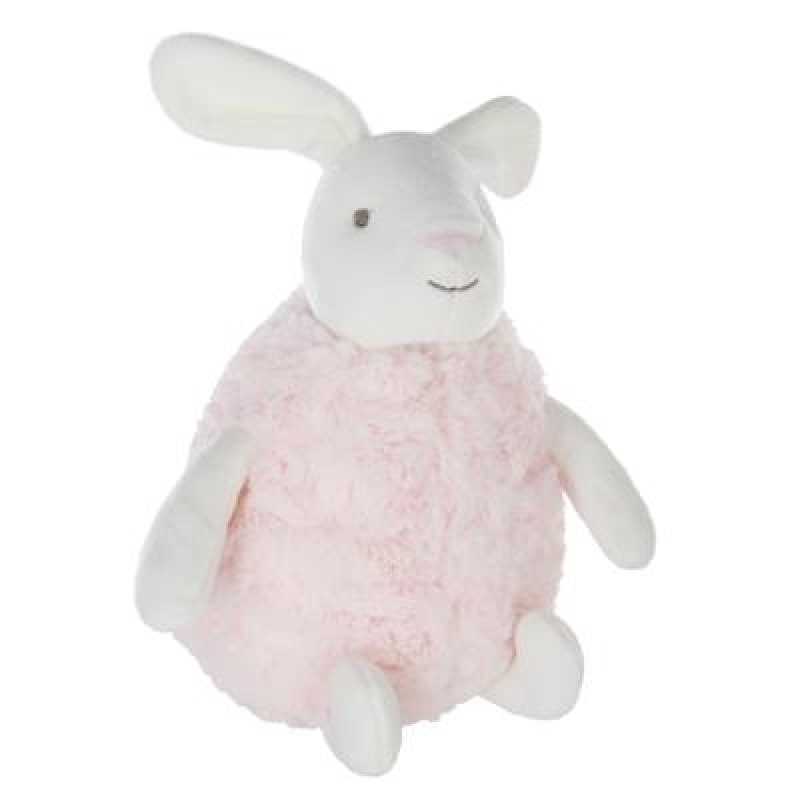 Peluche boule Lapin Rose