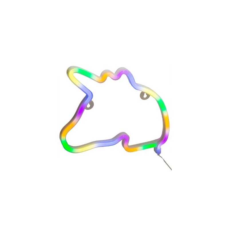 Licorne Led Neon Multicouleurs Licorne Led Neon Multicouleurs