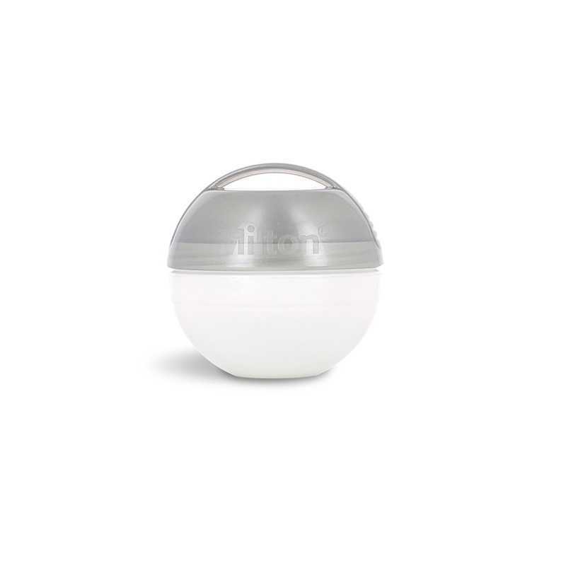 Mini stérilisateur de sucette Gris + 10 mini comprimés Mini stérilisateur de sucette Gris + 10 mini comprimés