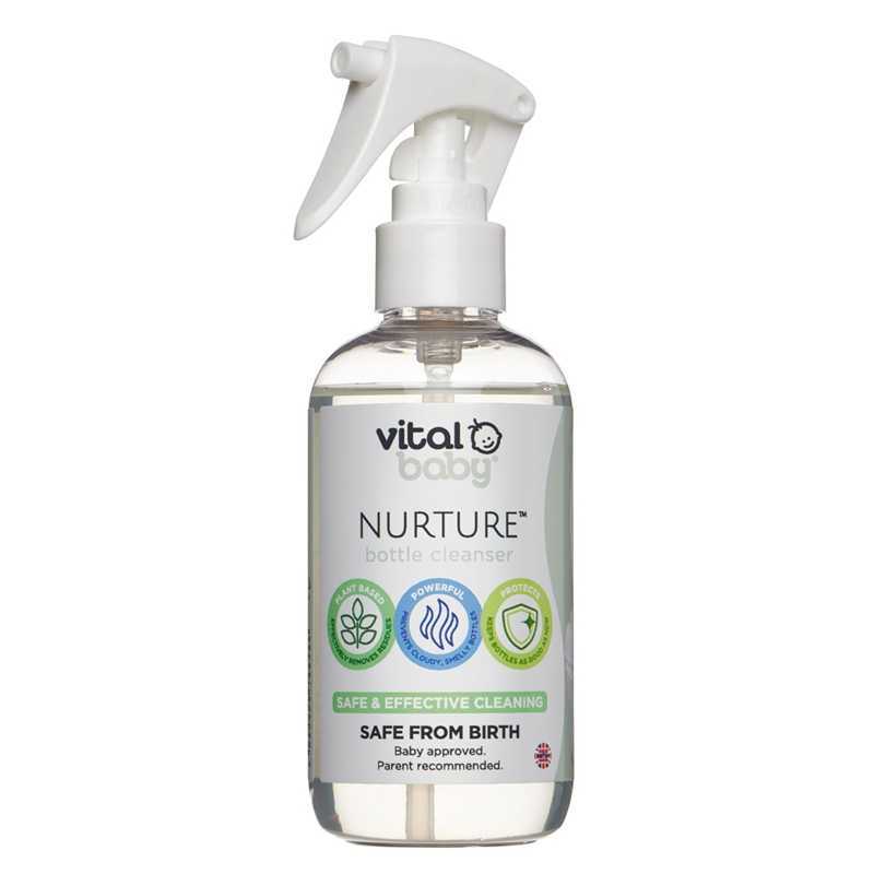Nettoyant pour biberon NURTURE 200 ml Vital Baby Nettoyant pour biberon NURTURE 200 ml Vital Baby