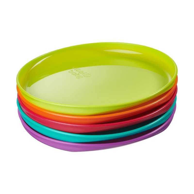 Lot de 5 assiettes simples bébé dès 12 mois Lot de 5 assiettes simples bébé dès 12 mois