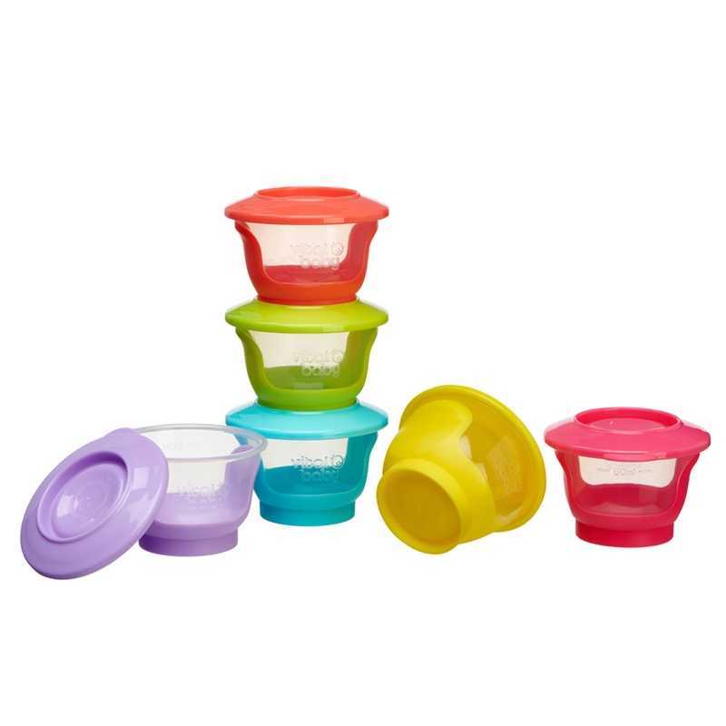 Lot De 6 Pots De Conservation 60ml Vital Baby