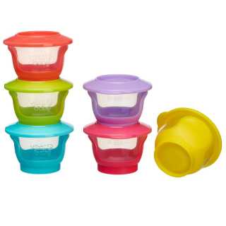 Lot De 6 Pots De Conservation 60ml Vital Baby Lot De 6 Pots De Conservation 60ml Vital Baby