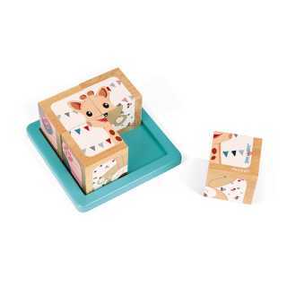 Cubes En Bois Sophie La Girafe - Janod