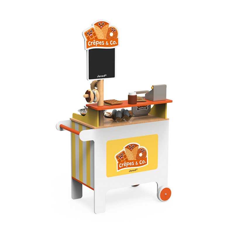 Janod Stand Mobile En Bois Crêpes & Co Janod Stand Mobile En Bois Crêpes & Co