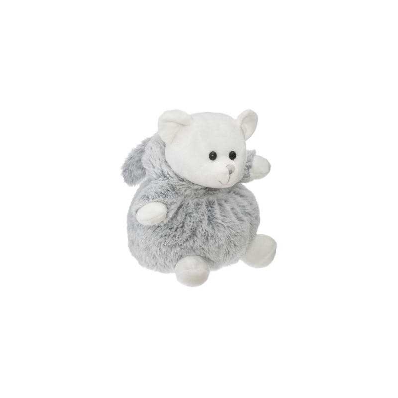 Peluche Souris Qui Se Change en Lapin Gris Atmosphera For Kids