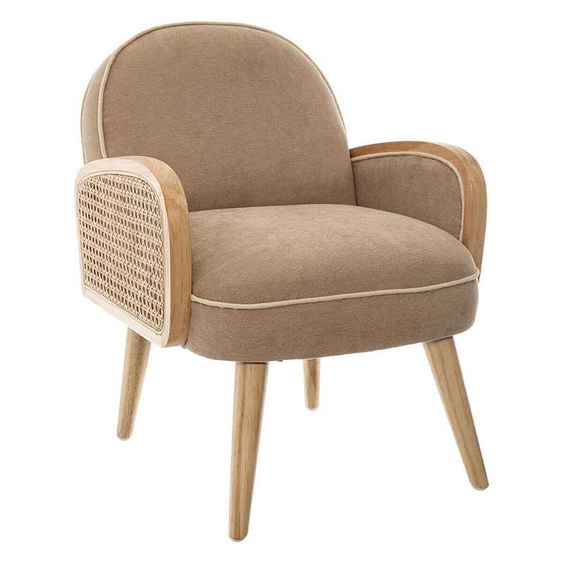Fauteuil Cannage pour Enfant Taupe Atmosphera For Kids Fauteuil Cannage pour Enfant Taupe Atmosphera For Kids