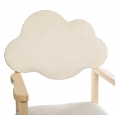Chaise Dossier Nuage Blanc Atmosphera For Kids