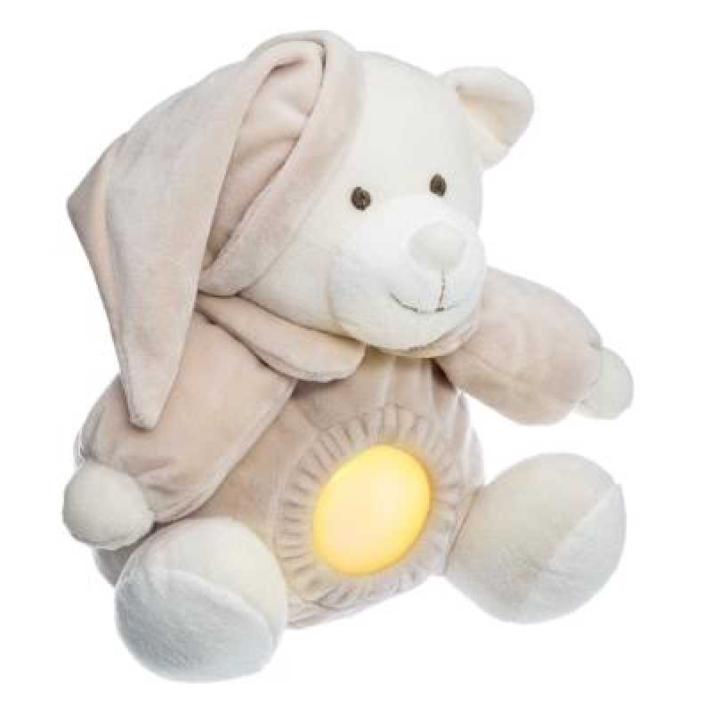Veilleuse Doudou Ours doux Beige Atmosphera For Kids Veilleuse Doudou Ours doux Beige Atmosphera For Kids